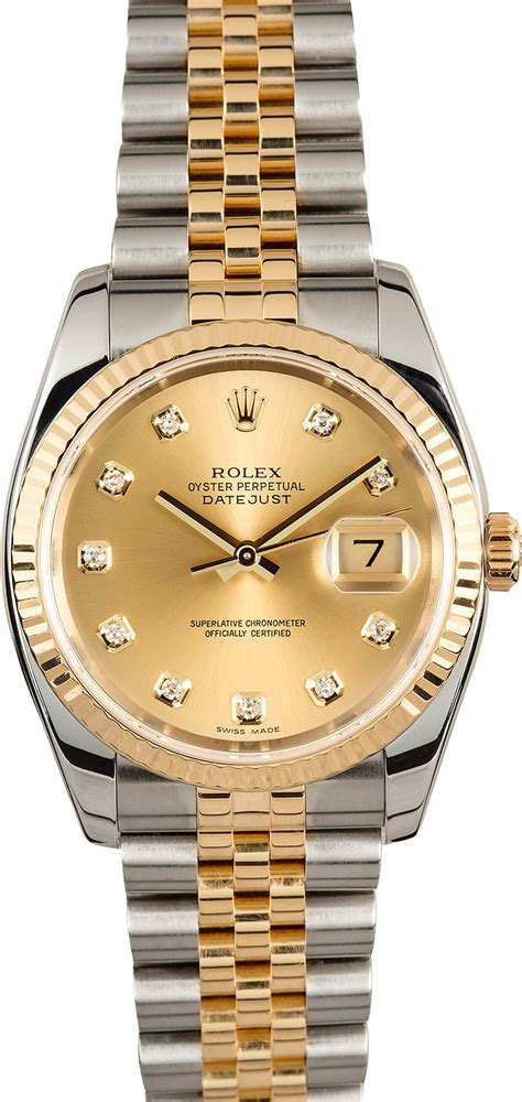 authentic Rolex diamond dials